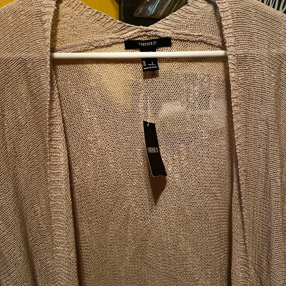 NWT Forever 21 Small tan sweater